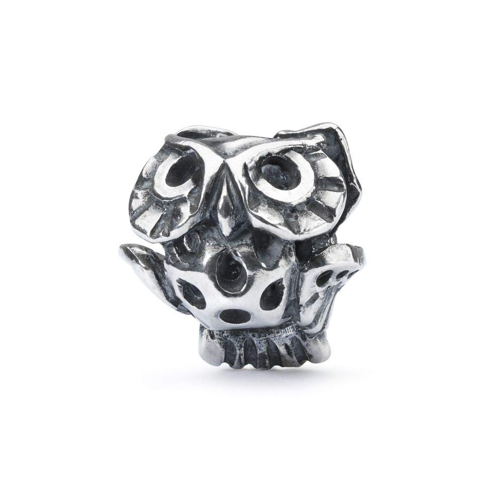 TrollbeadsSilver 925 Bead Wise Owl
