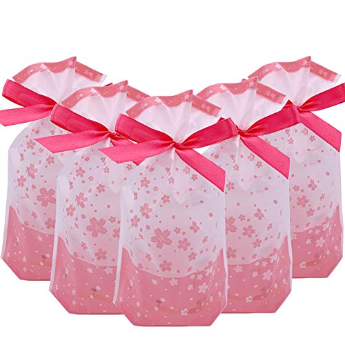 24pcs Treat Bags Party Favor Bags Sakura Bags Pink Gift Bags Plastic Drawstring Bags Candy Goodies Bags Gift Wrapping Package 24pcs Treat Bags Party Favor Bags Sakura Bags Pink Gift Bags Plastic Drawstring Bags Candy Goodies Bags Gift Wrapping Package