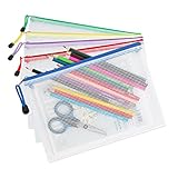 🔗【Imperméable + résistant à l'huile/ liquide+ matériau PVC durable】Ce sac à documents est fabriqué en PVC solide et durable, qui peut non seulement empêcher le contenu d'être trempé ou contaminé par de l'eau ou d'autres liquides.