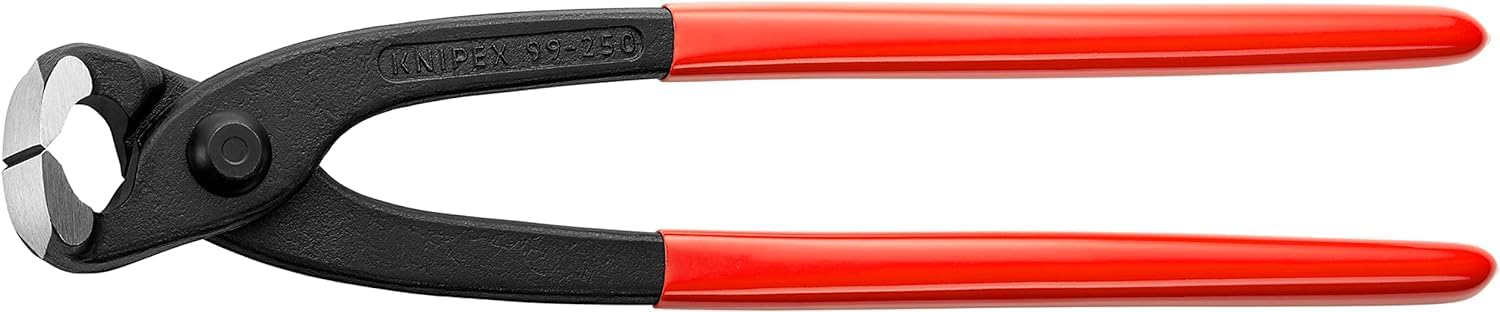 KNIPEX Tenaille russe (Pinces bétonneur ou pinces réparateur) gainées en plastique 250 mm, 99 01 250 EAN