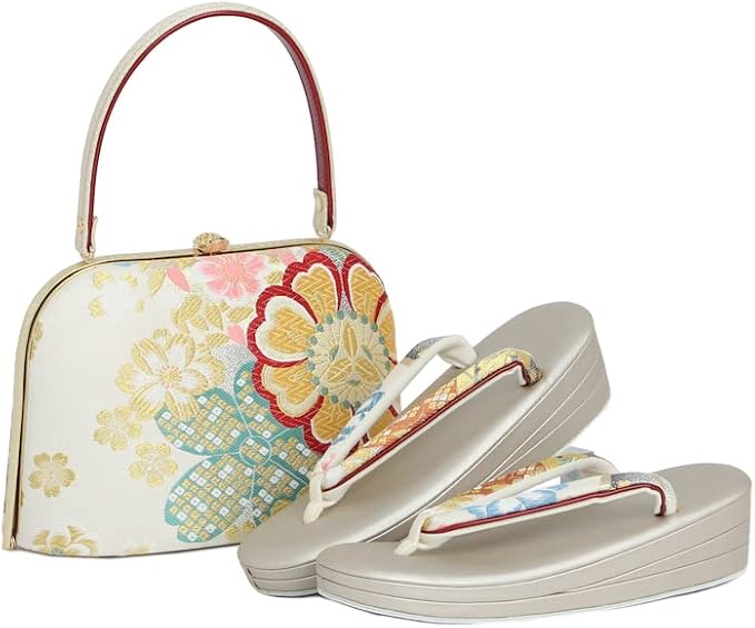 Amazon Co Jp 草履バッグ セット 留袖 訪問着 フォーマル 着物 振袖 結婚式 成人式 日本製 浅草謹製 緑 F 4476 05f Diy 工具 ガーデン