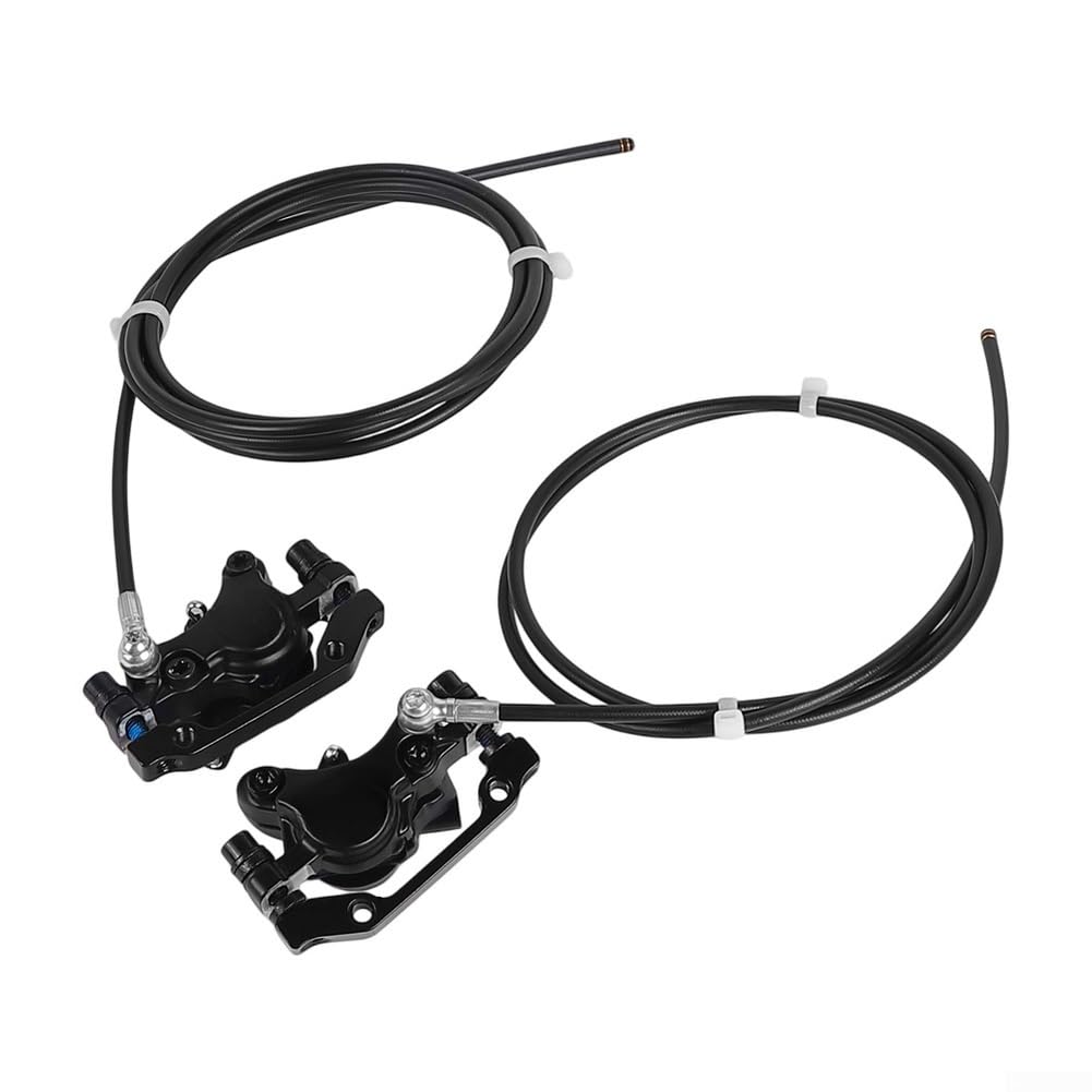 Ensemble de freins avant et arrière avec plaquettes de frein en alliage d'aluminium pour trottinette électrique Oxo Noir 26 x 24 x 5 cm