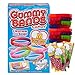 Flix Candy Gummy Bands Valentine's Treats Card Packs - 18 CT