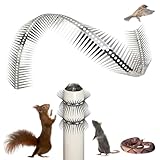 Jinkoozz 40 Inches Bird Spikes, Stainless Steel Fence...