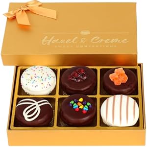 Cookie Gift Basket – Valentine’s Day Gourmet Cookie Gift – Dark Chocolate Gift – Appreciation Gift for Nurses, Employees – Chocolate Food Gift- Birthday Gifting For Him Or Her Kosher Vegan