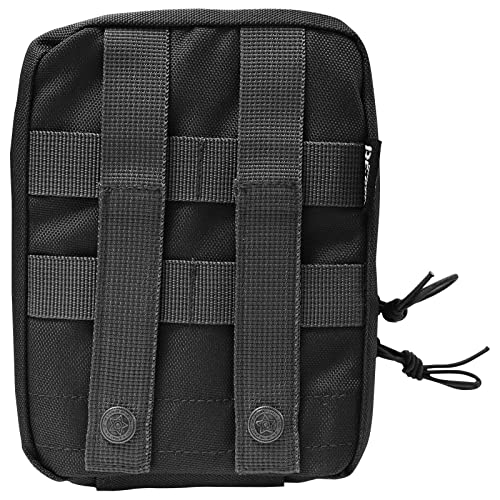 RE-GEN Tactical MOLLE 23pc HSE 1 Person Emergency Outdoor First Aid Kit Pouch Black | Ideal for Camping, Hiking, Walking, Travel - Image 5