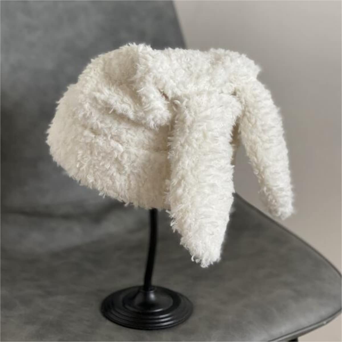 Mützen Winter Mützen Drapierende Hasenohren Kaschmirmütze Damen Herbst Und Winter Gestrickte Wollmütze Winter Wintermütze