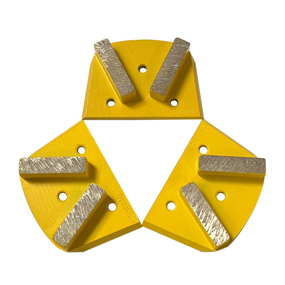 Diamond Grinding Discs for Lavina & Edco Magnatrap Grinders, Set of 3, Extra Soft Bond, 18/20 Grit