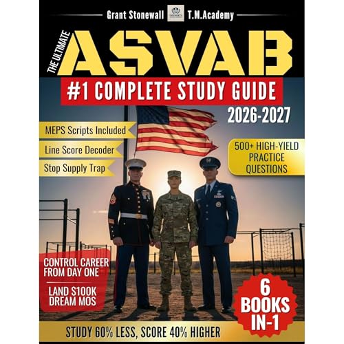 ASVAB Complete Study Guide Bundle Audiolibro Por Grant Stonewall, TrueNorth Mastery Academy, Mason Webb, Sawyer Briggs arte d