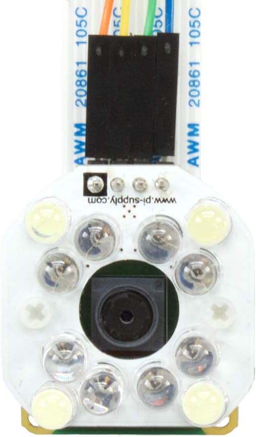 Pi Supply Bright Pi - Bright White and IR Camera Light for Raspberry Pi