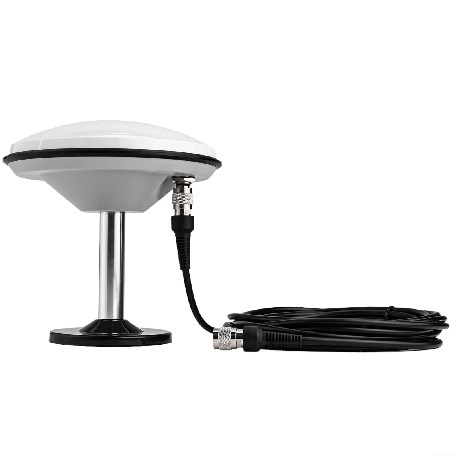 GNSS STARF-107 Antena de Inspección y Navegación Precisa GPS GLONASS Galileo Beidou para Topografía Geodésica y Construcción de Carreteras (Antena+Cable TNC)
