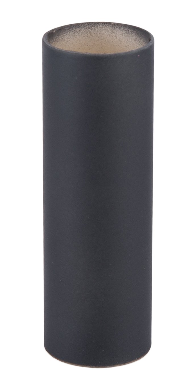B&P Lamp® 4 Inch Standard Size Flat Black Paper Candle Cover