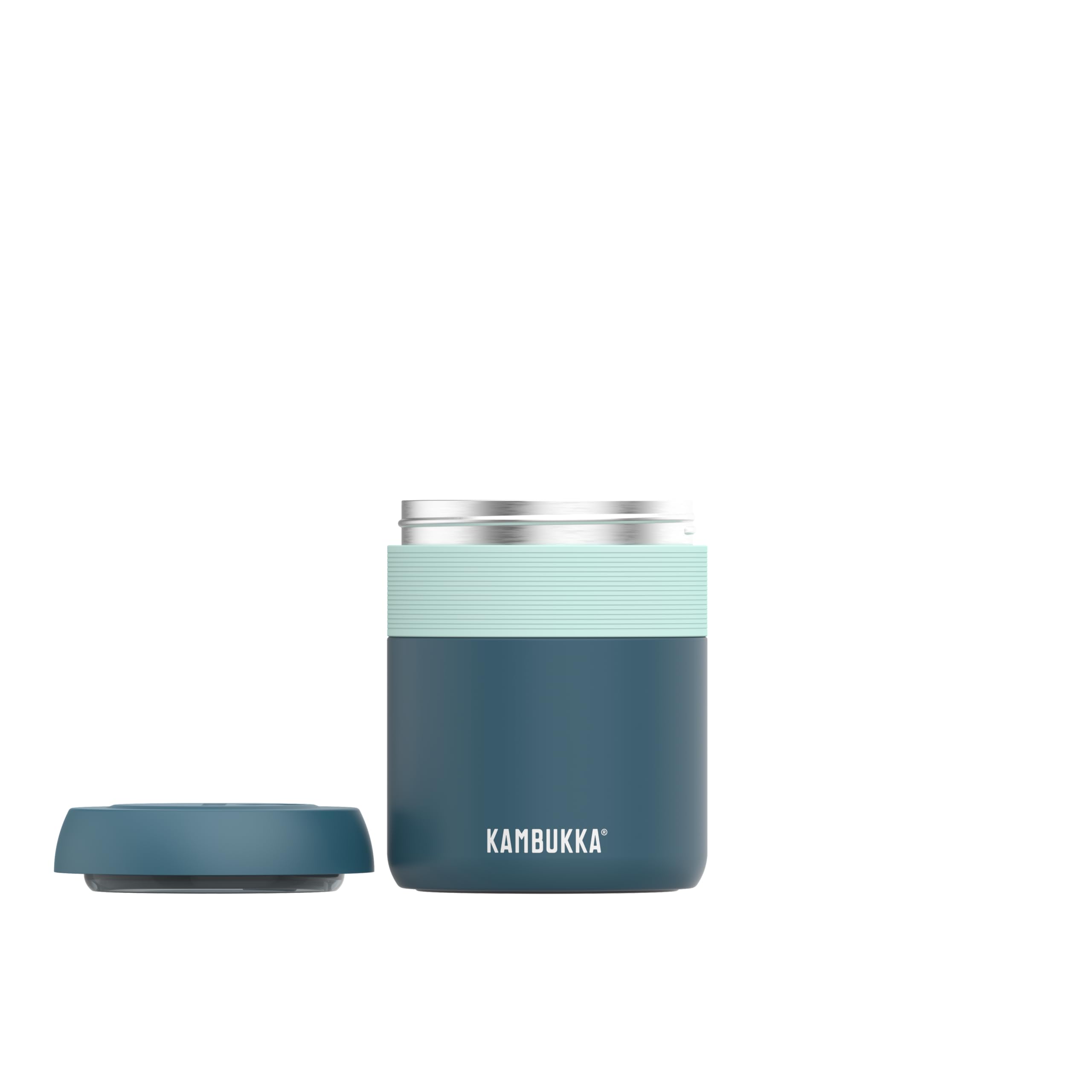 Kambukka Bora Boîte Repas Isotherme en Acier Inoxydable – Sans BPA, Garde les Aliments Chauds jusqu’à 9 h, Base Antidérapante & Couvercle Lavable au Lave-vaisselle