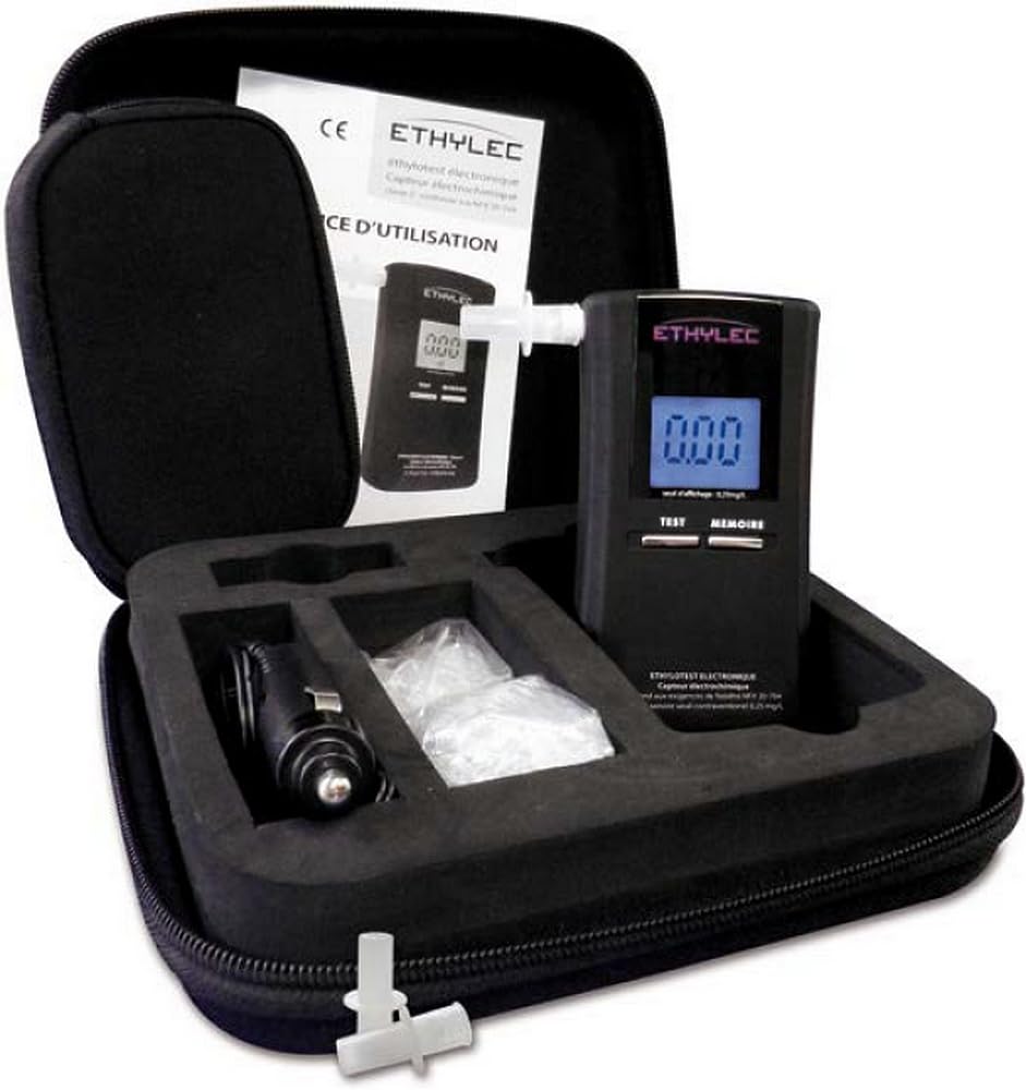 ETHYLEC Ethylotest Electronique Grande Fiabilité NFX 20-704