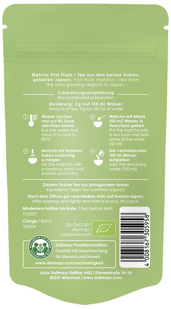 Dallmayr Bio Matcha Tee 30g