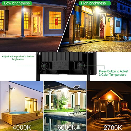 Solarstrahler CLY für Außen mit 2700K, 4000K und 6000K LED