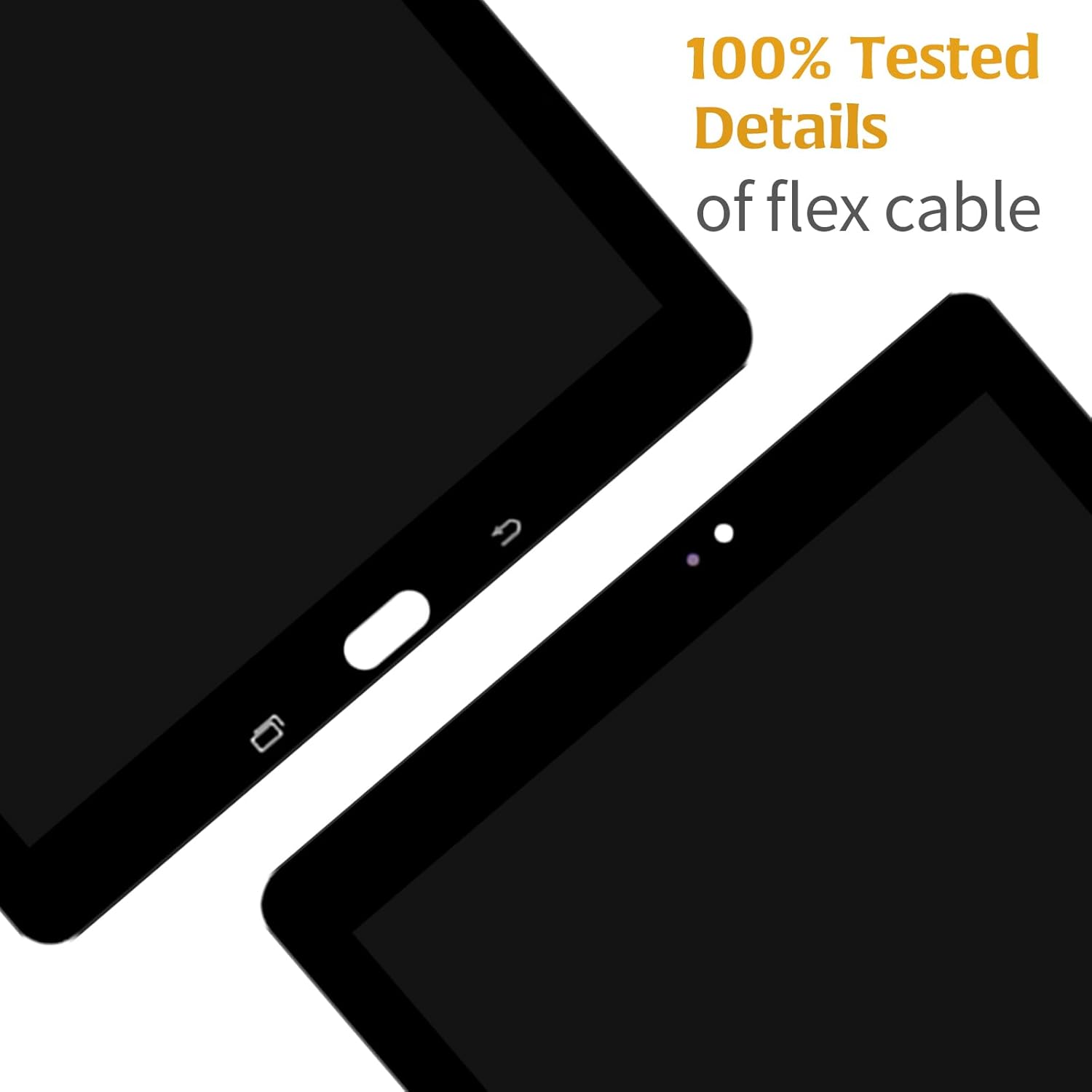 A-MIND for Samsung Galaxy Tab A 10.1 2016 Screen Replacement SM-P580 SM-P585 LCD Display Touch Digitizer Full Assembly with Repair Tool Kits(Black)
