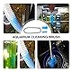 11Pcs Strohhalm Bürste, Abfluss Bürste, Aquarium Schlauchbürste, Reinigungsbürste Abfluss Waschbecken, Reinigungsbürsten Set für Rohre, Flaschen, Bathtub Drain, Aquariumschläuche, Waschmaschinen
