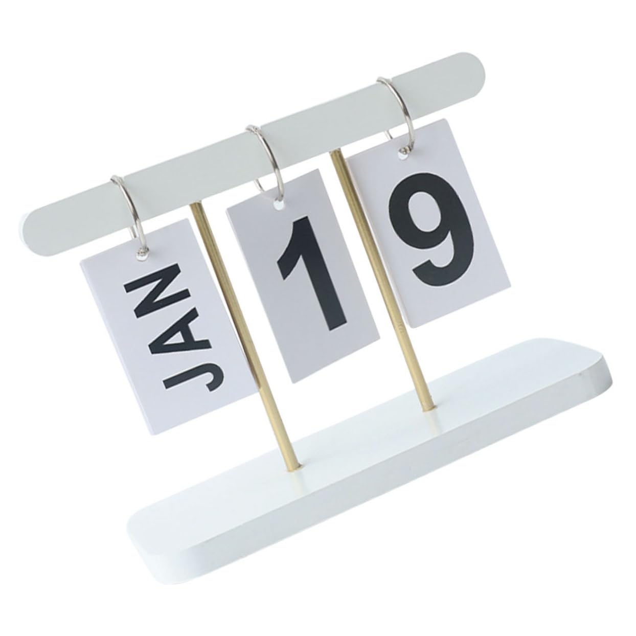 VILLCASE 3stücke Desk Standing Calendar Design Praktischer Tischkalender Für Home Office Dekoration Wiederverwendbarer Jahreskalender Und Anzeigt
