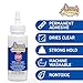 Aleene's Stop Fraying Fray Repairing Adhesive, Seam Sealing Glue for Frayed Edges on Fabric, 2 fl oz