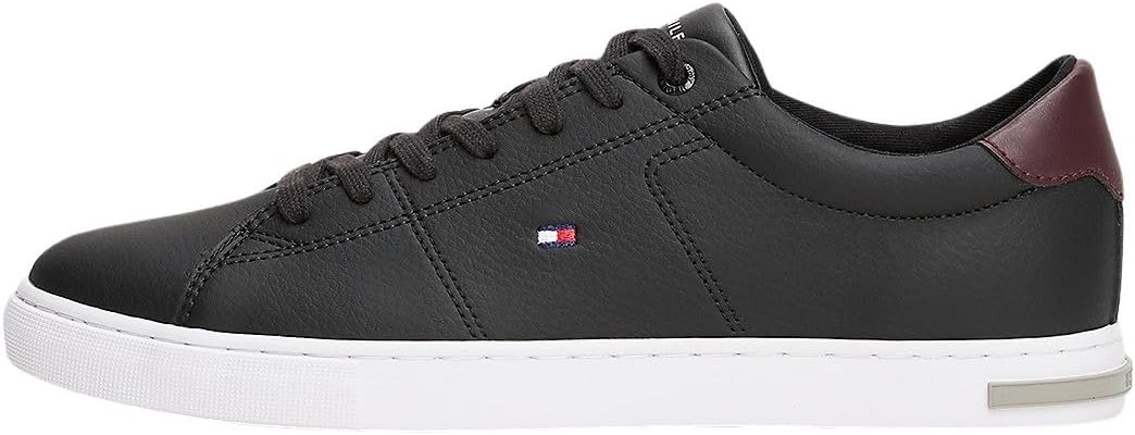 Tommy Hilfiger Men’s Essential Leather Detail Vulcanised Trainers