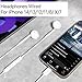 2Pack Wired Earphones for iPhone Earbuds with Lightning Connector(Built-in Mic & Volume Control)[Official Certified] Headphones Compatible iPhone 14/13/12/SE/11/XR/XS/X/7/7Plus/8/8Plus Support All iOS