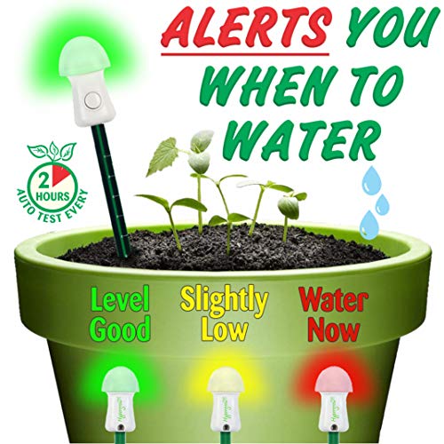 Soil Moisture Meter Tester for Plants - Automatically tests soil moisture levels every