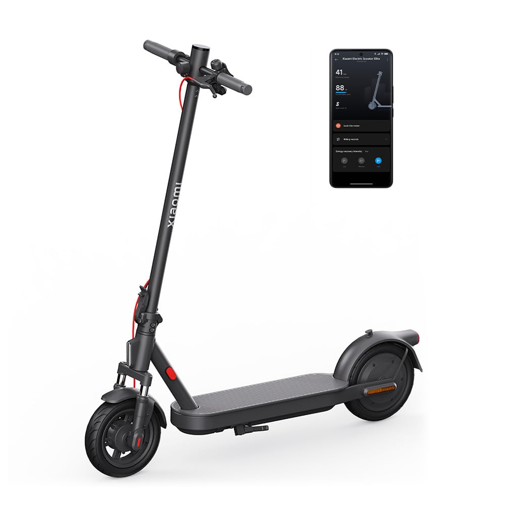 Xiaomi Scooter 5 Series ES, Patinete Electric, Potencia Maxima de 1000W-250W, Autonomía 20KM-60KM, Ruedas de 8,5"-10" Certificado por la DGT (Versión ES)