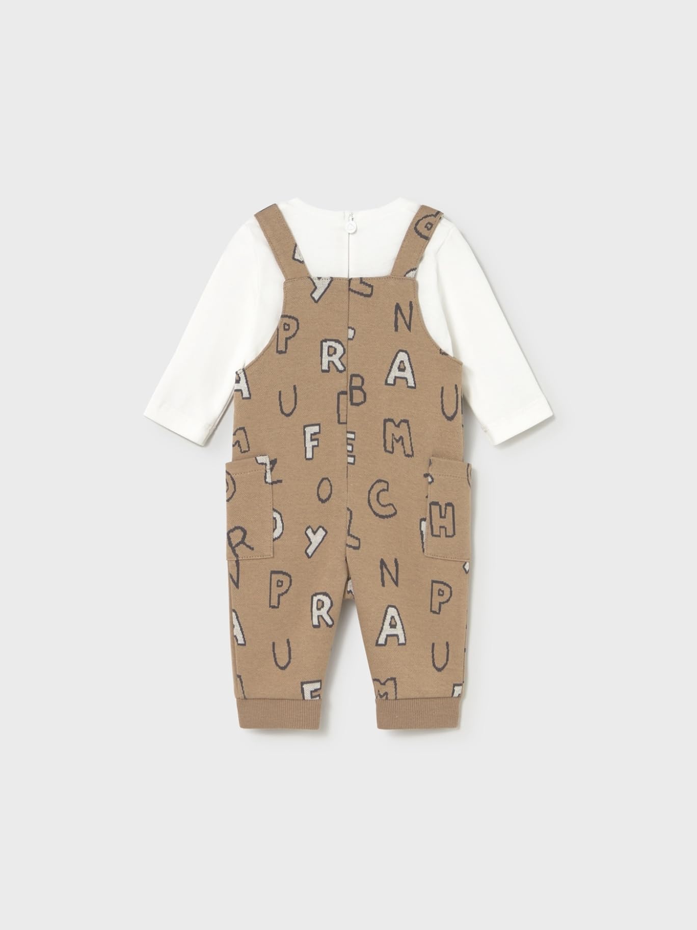 Mayoral Pelele peto jacquard para bebé niño