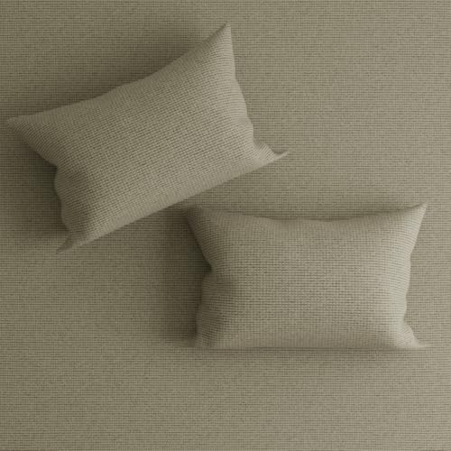 Image of Wakefit 100% Cotton 160 TC Fitted Bedsheet with 2 Pillow Covers | Sage Queen, 78 inch x 60 inch, Sage | 1.98m x 1.52m