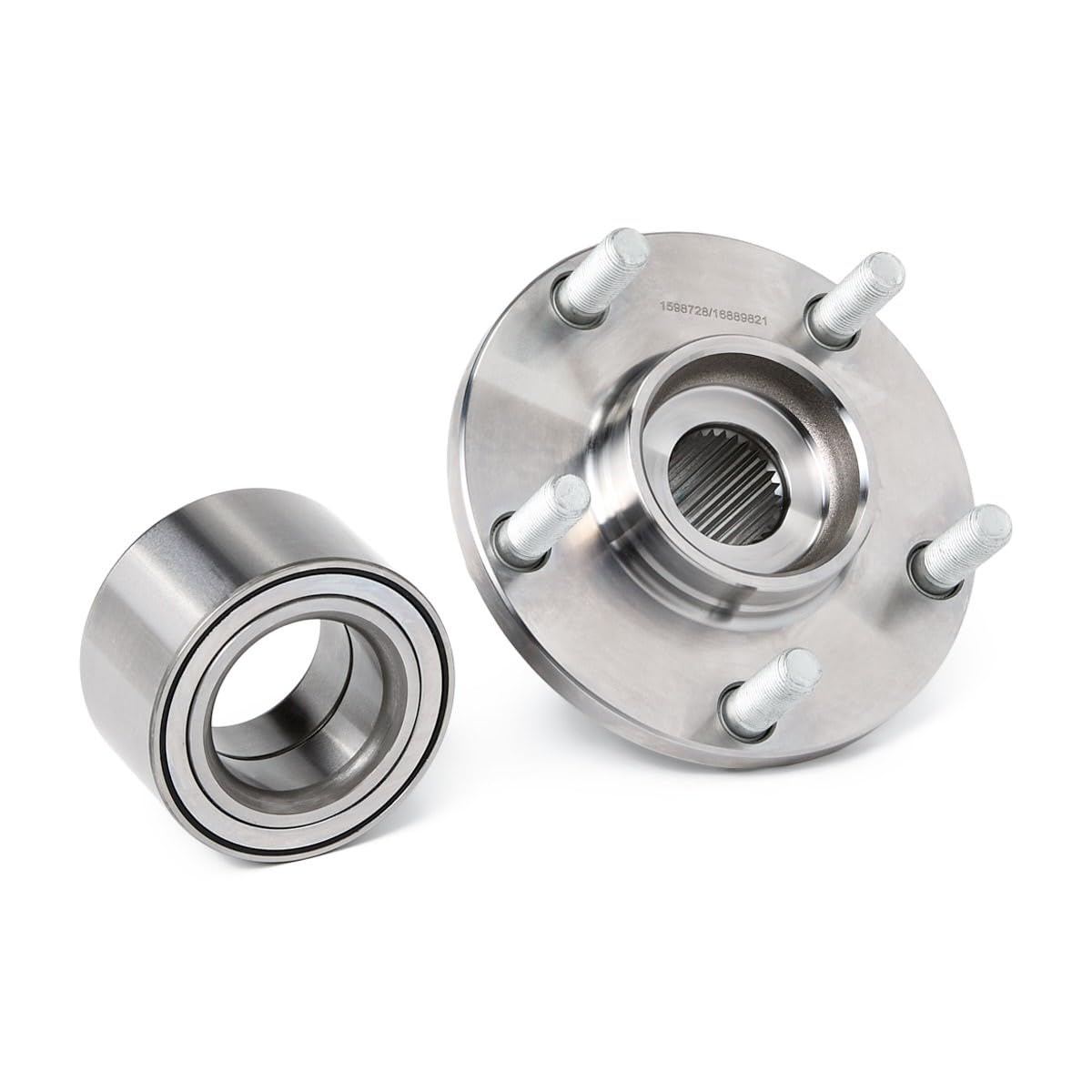 RIDEX 653W0222 Moyeu de roue Avant Compatible avec NISSAN X-TRAIL T30