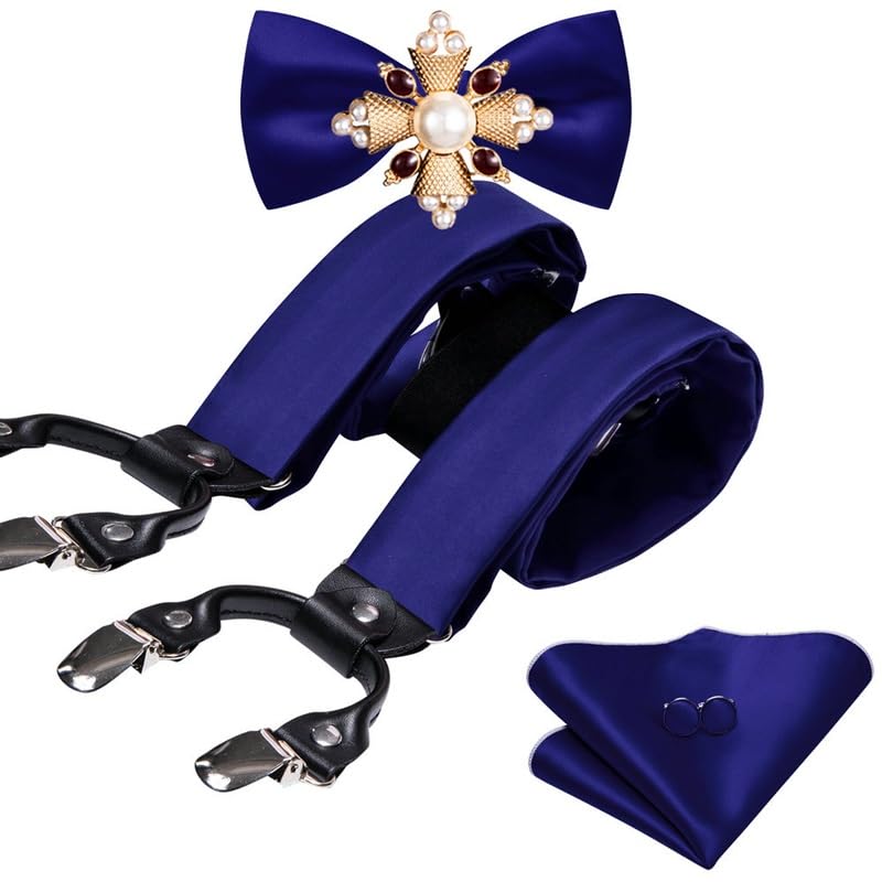 Set de Tirantes y Corbata de Lazo para Hombre miniatura 2