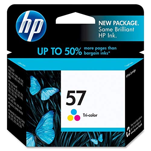 Cartouche HP 57 trois couleurs de 17 ml pour vos dossiers scolaires et graphiques