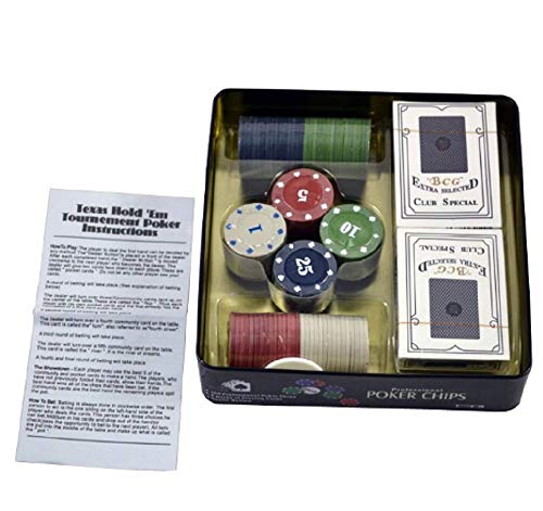 Image of Go Hooked Professional Poker Chips Casino Game Set | Poker Game Set