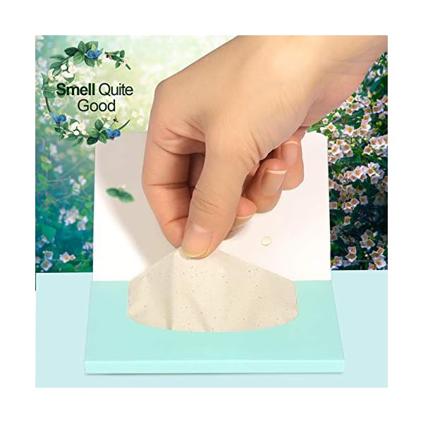 Teenitor-1000-Counts-Oil-Absorbing-Sheets-Oil-Blotting-Paper-Oil-Absorbing-Tissues-Face-Facial-Natural-Oil-Control-Film-Blotting-for-Oily-Skin-Care-Men-Women-Jasmine Teenitor Oil Absorbing Sheets for Face, 1000 Sheets Jasmine Oil Blotting Paper for Oily Skin, Natural Oil Control Film Oil Blotting Sheets for Face Men Women, Face Oil Sheets