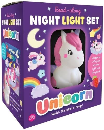 Read-along Night Light Set Unicorn: A box set that includes an adorable colour-changing, unicorn-shaped night light and storybook | The perfect gift for ages 3, 4, 5