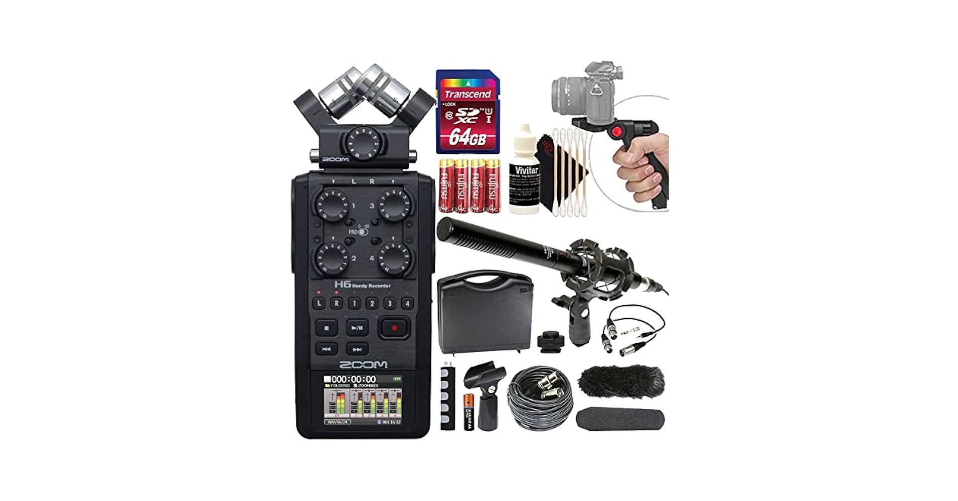 Zoom H6/BLK ② H6 Audio Recorder | Buy Now | ZOOM