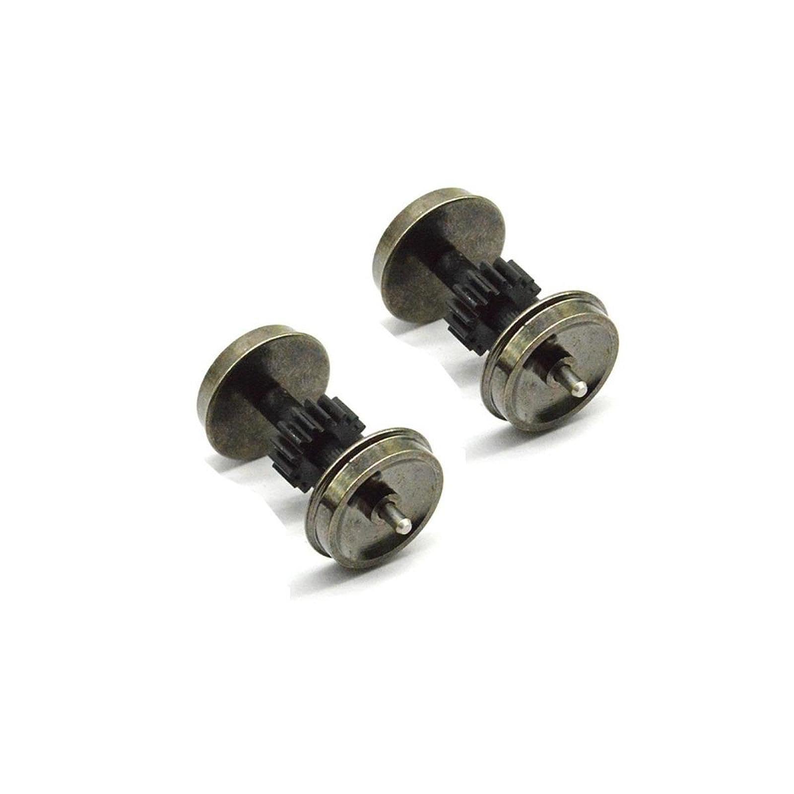 Roues Métalliques Pour Train Miniature échelle HO 1:87 - 2 Pièces, Pour Décor Réaliste Et Mise à Niveau - 10
