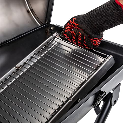 Char-Griller King-Griller E1816 King-Griller Gambler Portable Charcoal Grill, Black #TOP6