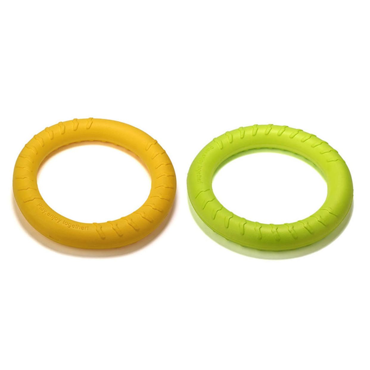 POPETPOP 2 Piezas Juguetes para Perros Cachorros Juguetes para Morder Perros Anillo De Perro Anillo De Juguete para Mascotas Mordida De Perro Masticar