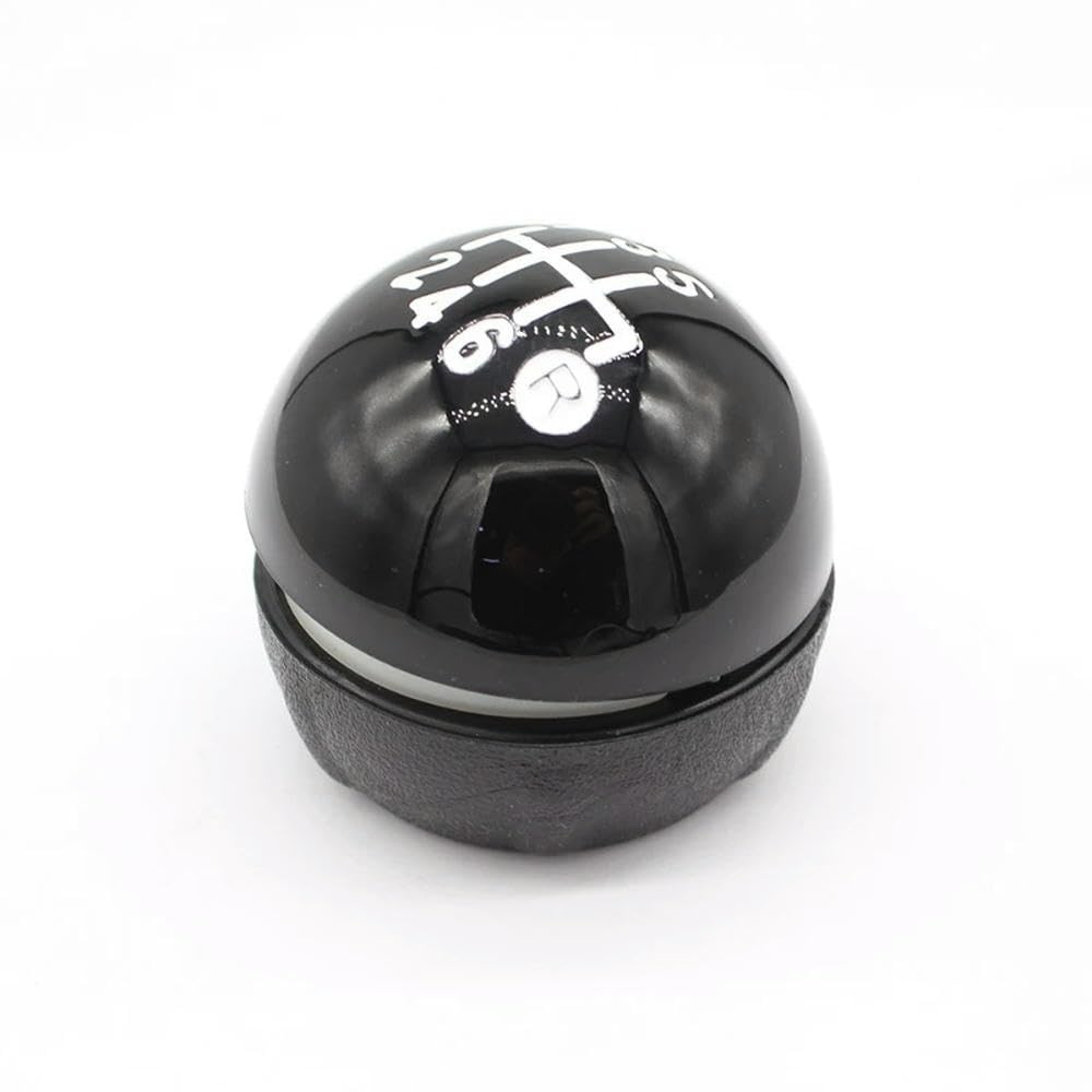 GZNBB Car Manual Gear Shift Knob Boot Cover Gaiter Lever Shifter Handle Stick, for Fiat 500 500C 2007-2018