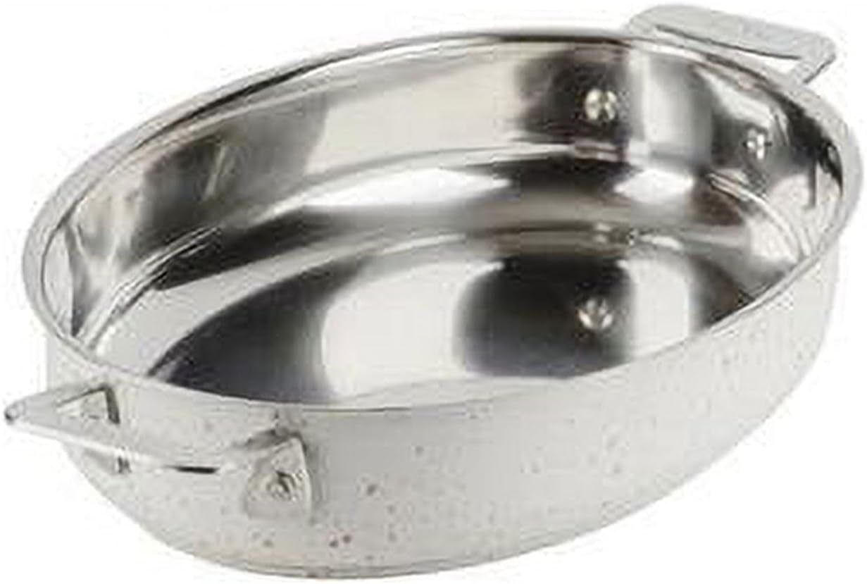 48 oz Hotstone Desert Cucina Oval Augratin - Induction Bottom