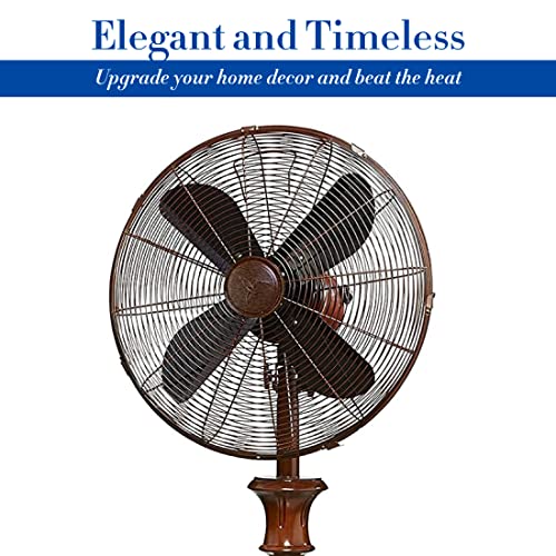 Decobreeze Dbf0426 Pedestal Standing Floor Fan, 16-Inch, Raleigh #TOP3
