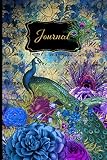 Journal: 6x9 120 page Lined Journal Peacock (Peacock Journals Volume 2)