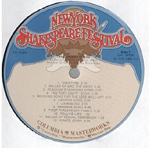Miniatura 2 de THREEPENNY OPERA1976 REVIVAL CAST LP
