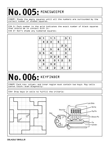 Deadly Skills Puzzle and Activity Book