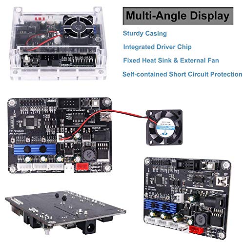 CNC 3018 Pro GRBL Control DIY Mini CNC Machine with Offline Controller, 3 Axis PCB Milling Machine, Wood Router Engraver, with ER11 and 5mm Extension Rod - Thumbnail 7