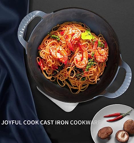 Wok esmaltado de hierro fundido Joyful Cook miniatura 7