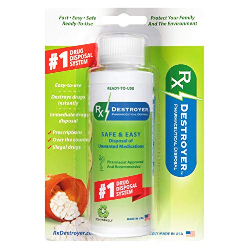 RX4 Rx Destroyer Disposal System Bottle (Pack of24)