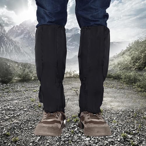 Polainas Para Mulheres | Gaiters Impermeáveis,Fecho De Correr Suave E Equipamento De Segurança Para